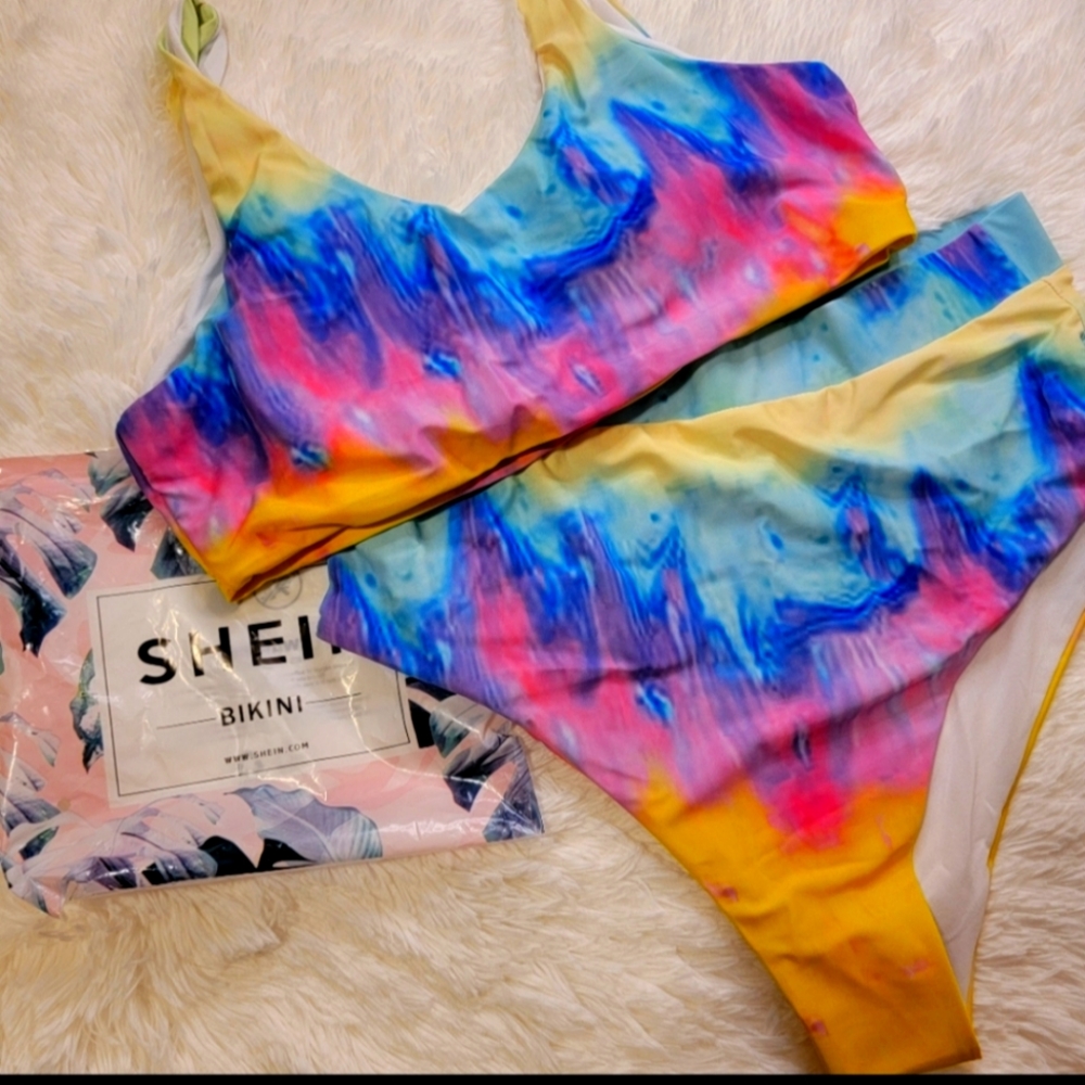 Tie dye bikini set | Size 2X